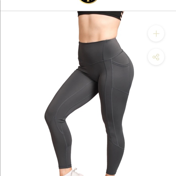 TYC heart booty pocket legging - Picture 2 of 4